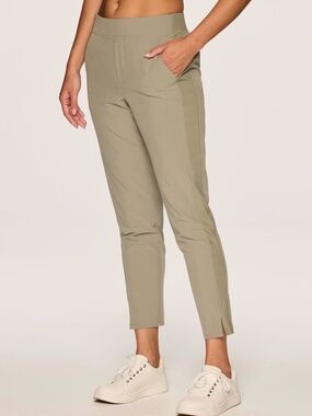 RBX City Stretch Ribbed Ankle Pant- SAGE - XL